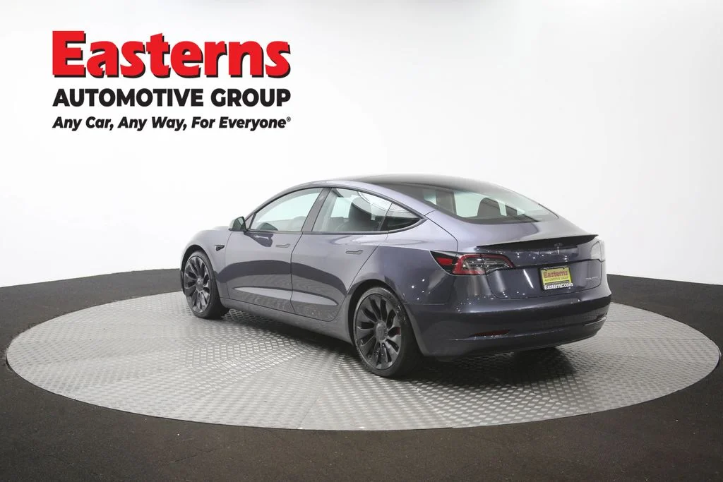 Used 2022 Gray Tesla Performance image 59