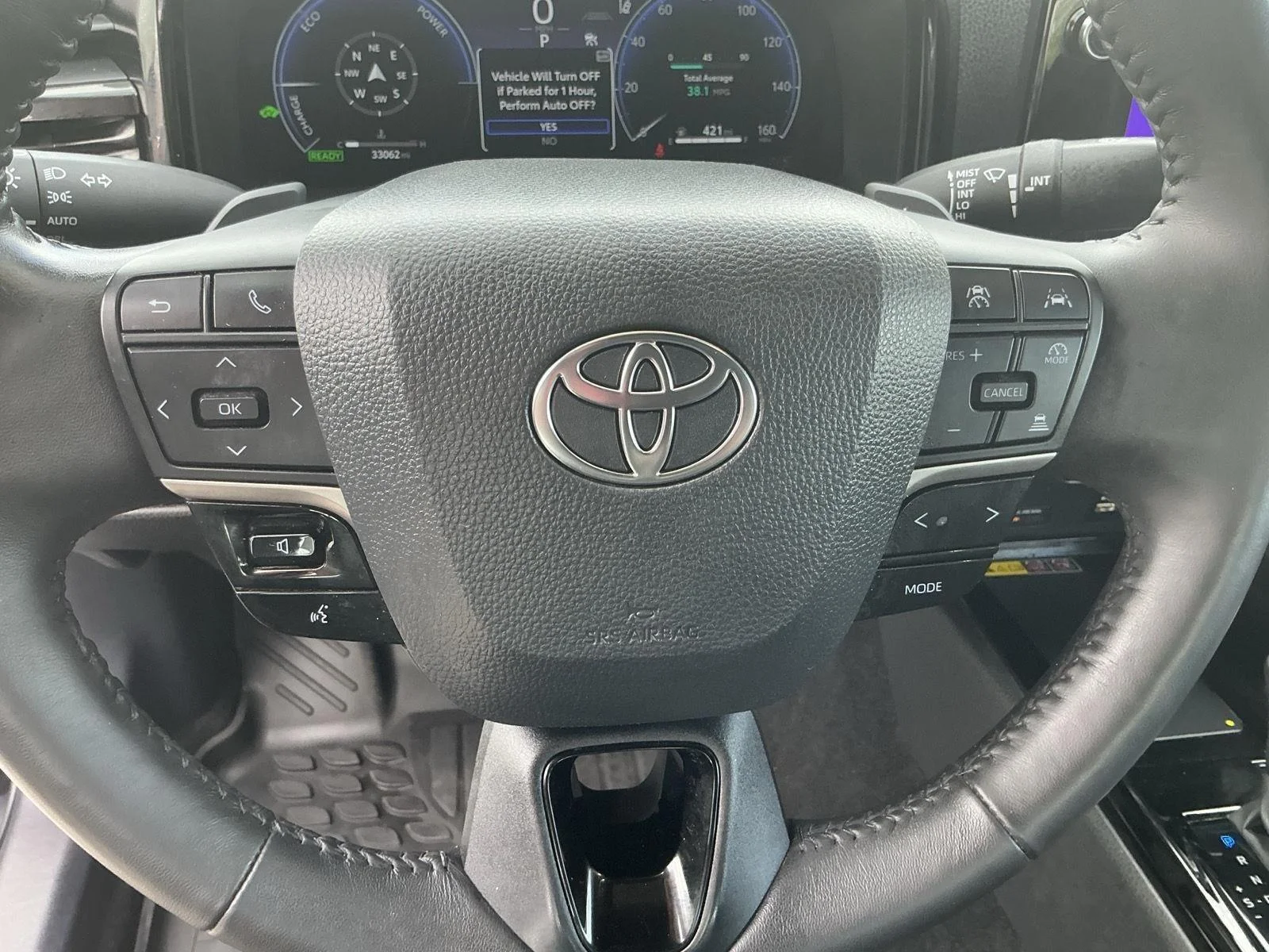 Certified Used 2025 Midnight Black Metallic Toyota XSE image 9