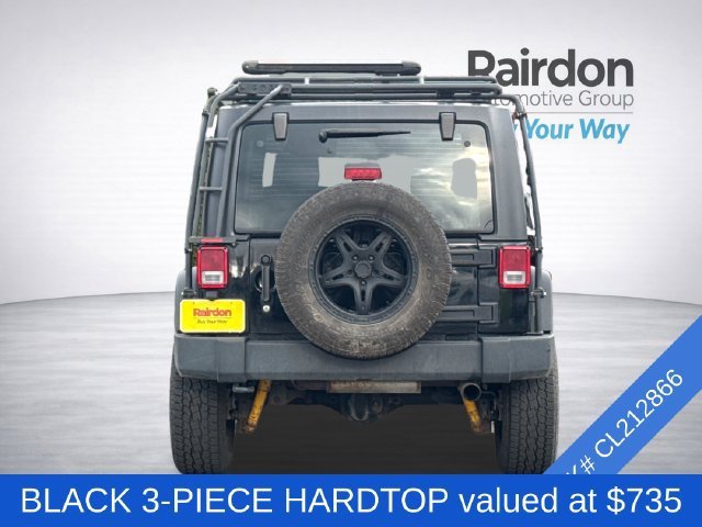 Used 2012 Black Clearcoat Jeep Unlimited Sport image 2
