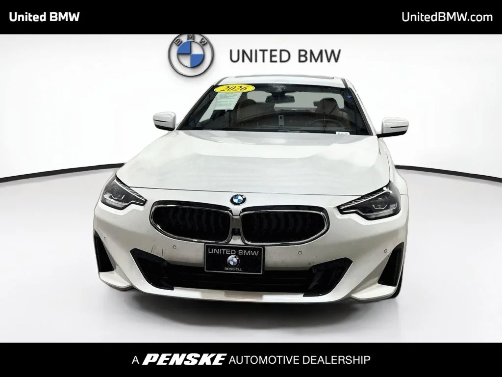 Certified Used 2026 Mineral White Metallic BMW 230i image 2
