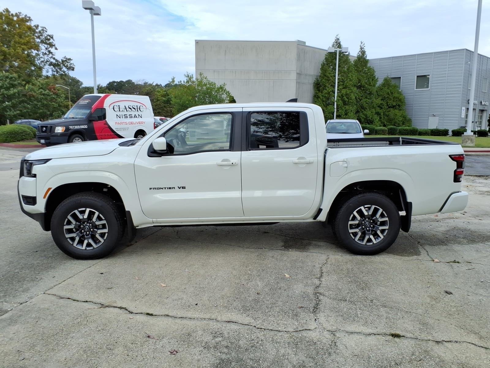 New 2027 Glacier White Nissan Crew Cab SV image 3