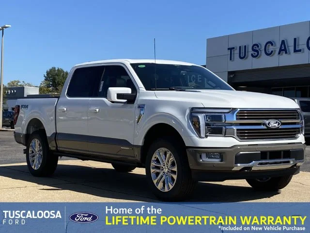 New 2026 Star White Metallic Tri-Coat Ford King Ranch image 1