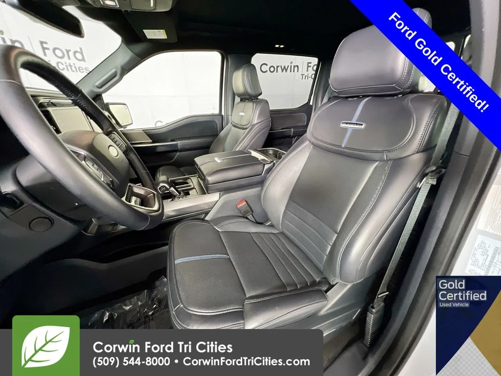 Certified Used 2025 Space White Metallic Ford Platinum image 25