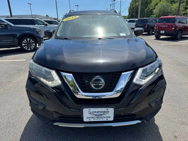 Used 2018 Black Nissan SV image 2