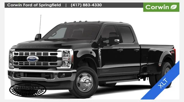 New 2026 Black Ford XLT image 1