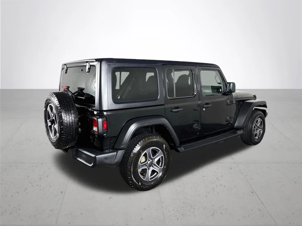 Used 2022 Black Jeep Unlimited Sport S image 6