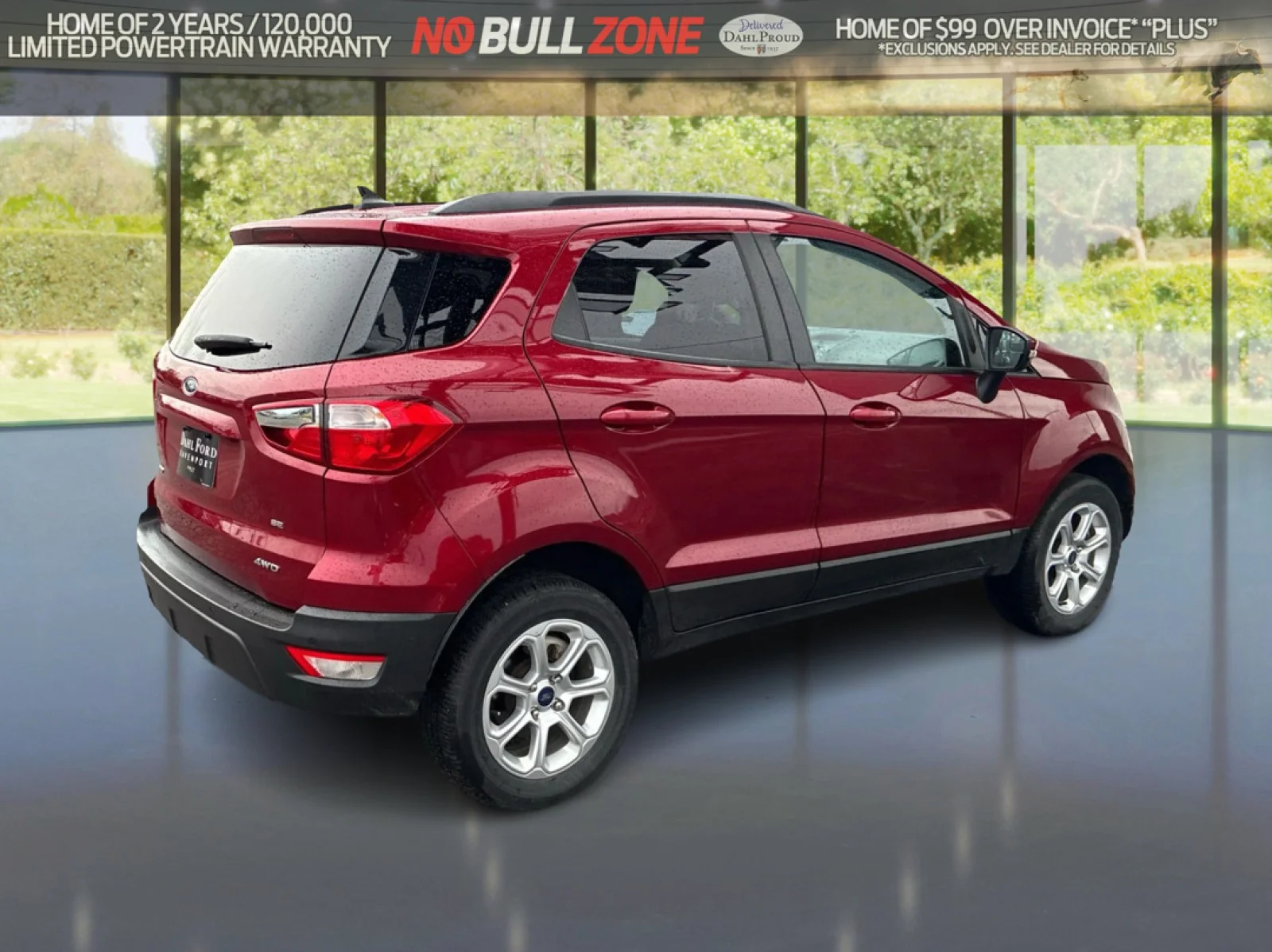Certified Used 2022 Ruby Red Metallic Tinted Clearcoat Ford SE image 5