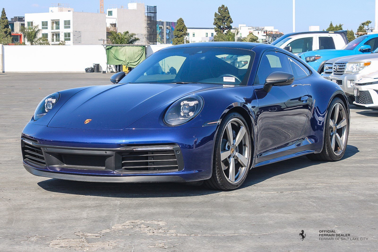 Used 2023 Gentian Blue Metallic Porsche 911 Carrera T (MY23) image 3