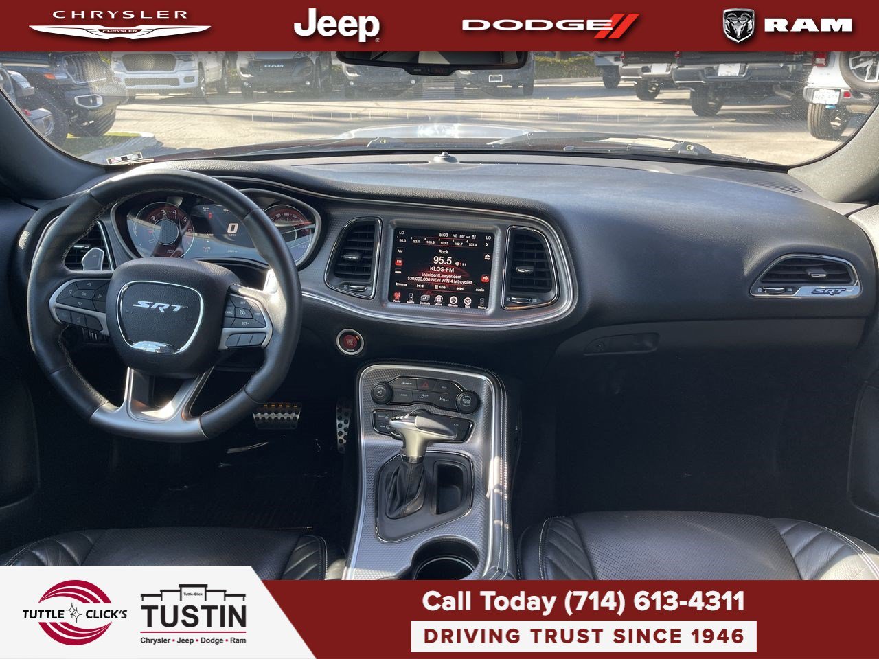 Used 2016 Redline Red Tricoat Pearl Dodge SRT Hellcat image 15