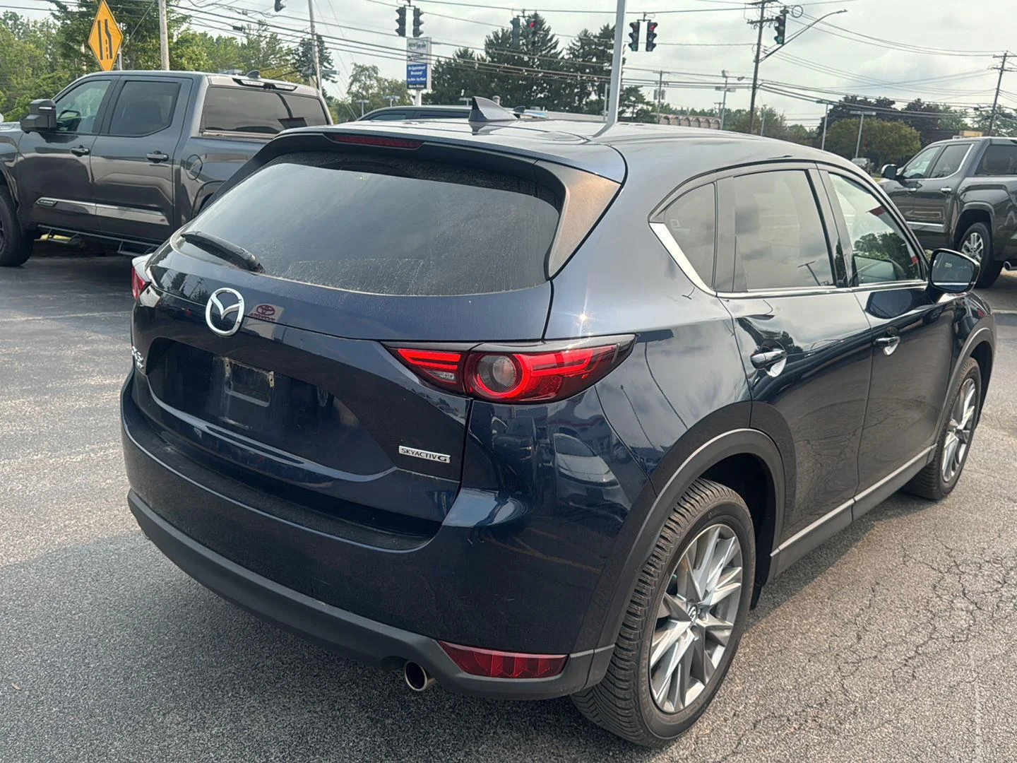 Used 2020 Deep Crystal Blue Mica Mazda Grand Touring image 6
