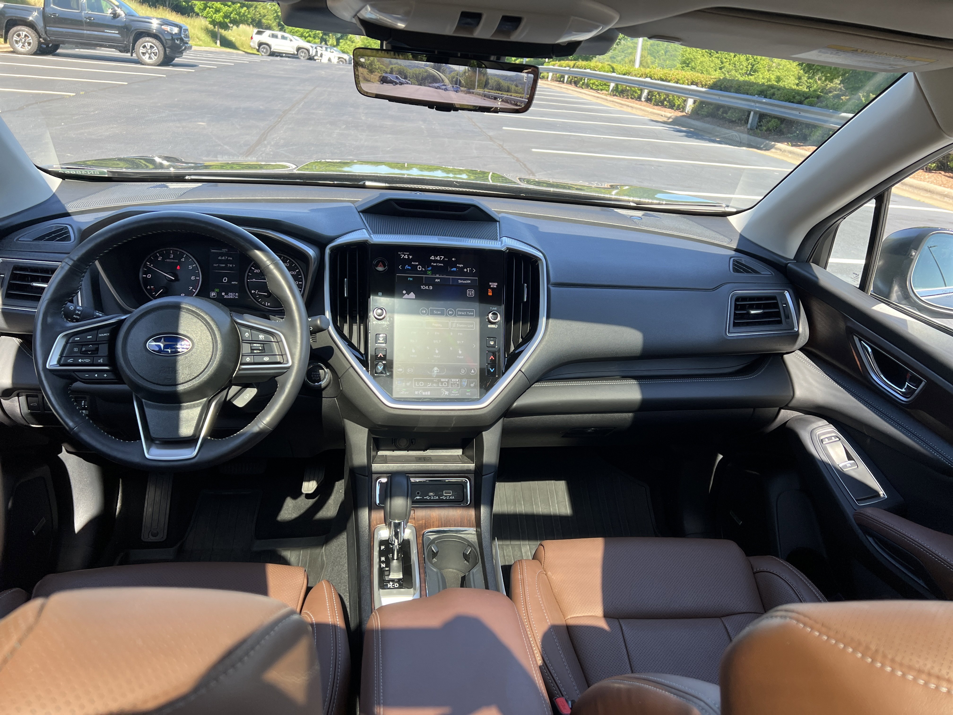 Used 2024 Magnetite Gray Metallic Subaru Touring image 19