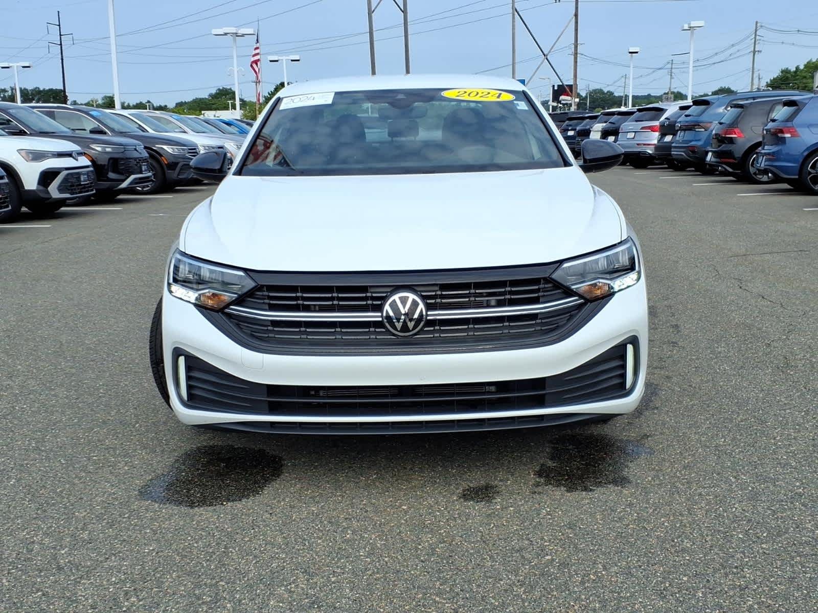 Certified Used 2024 Pure White Volkswagen Sport image 2