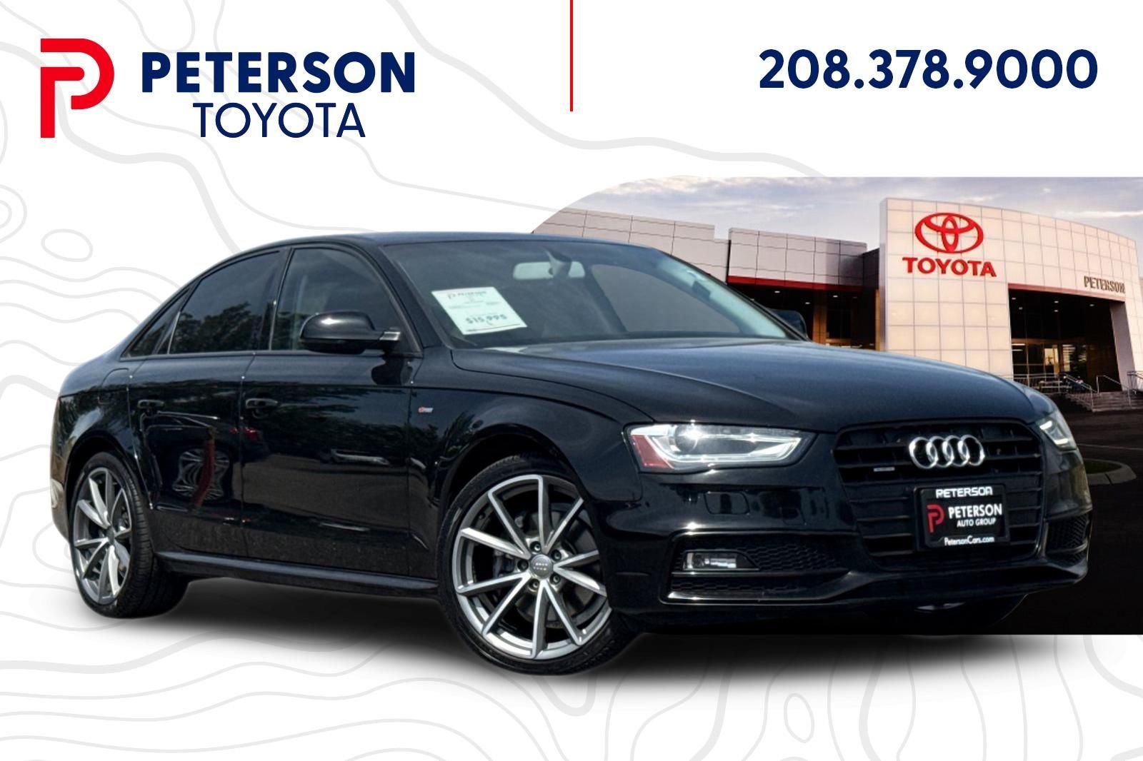 Used 2016 Black Audi 2.0T Premium image 1