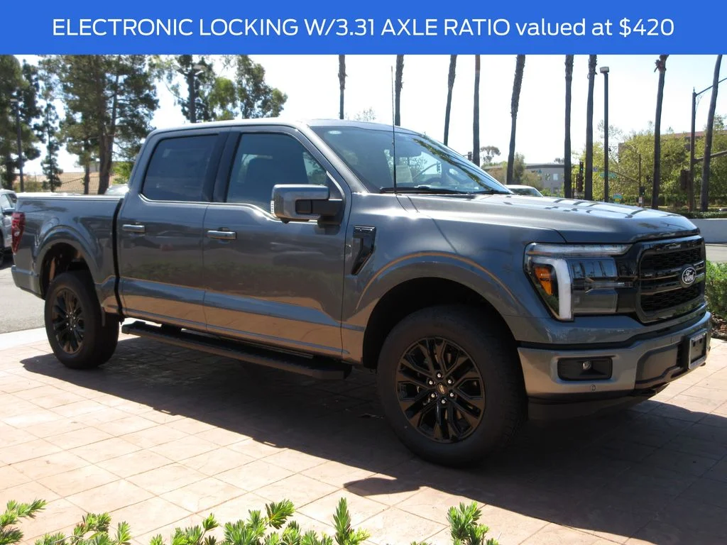 New 2026 Carbonized Gray Metallic Ford Lariat image 7