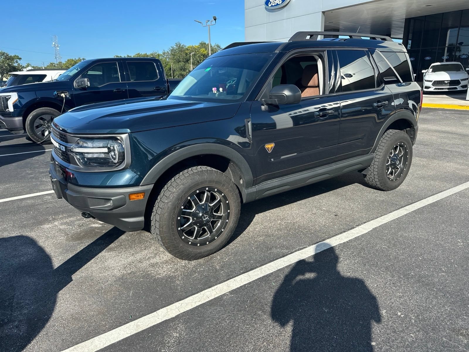 Used 2023 Blue Ford Badlands image 3