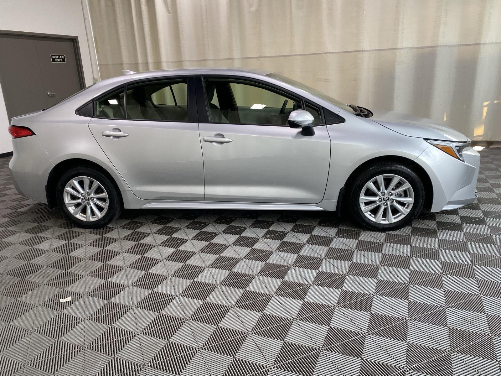 Used 2024 Classic Silver Metallic Toyota Hybrid LE image 8