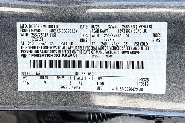 New 2025 Carbonized Gray Metallic Ford Big Bend® image 8