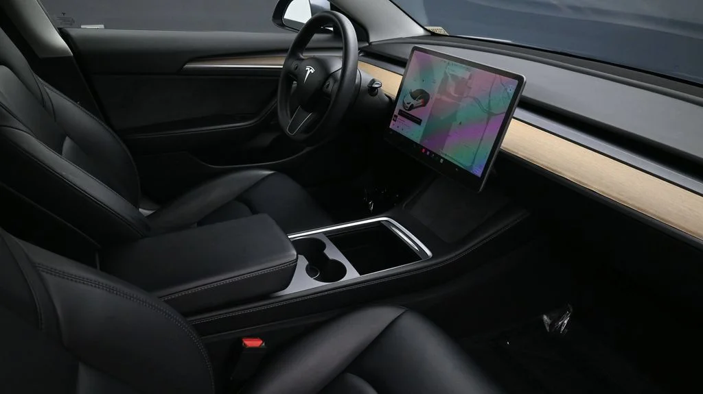 Used 2021 Gray Tesla Standard Range Plus image 11
