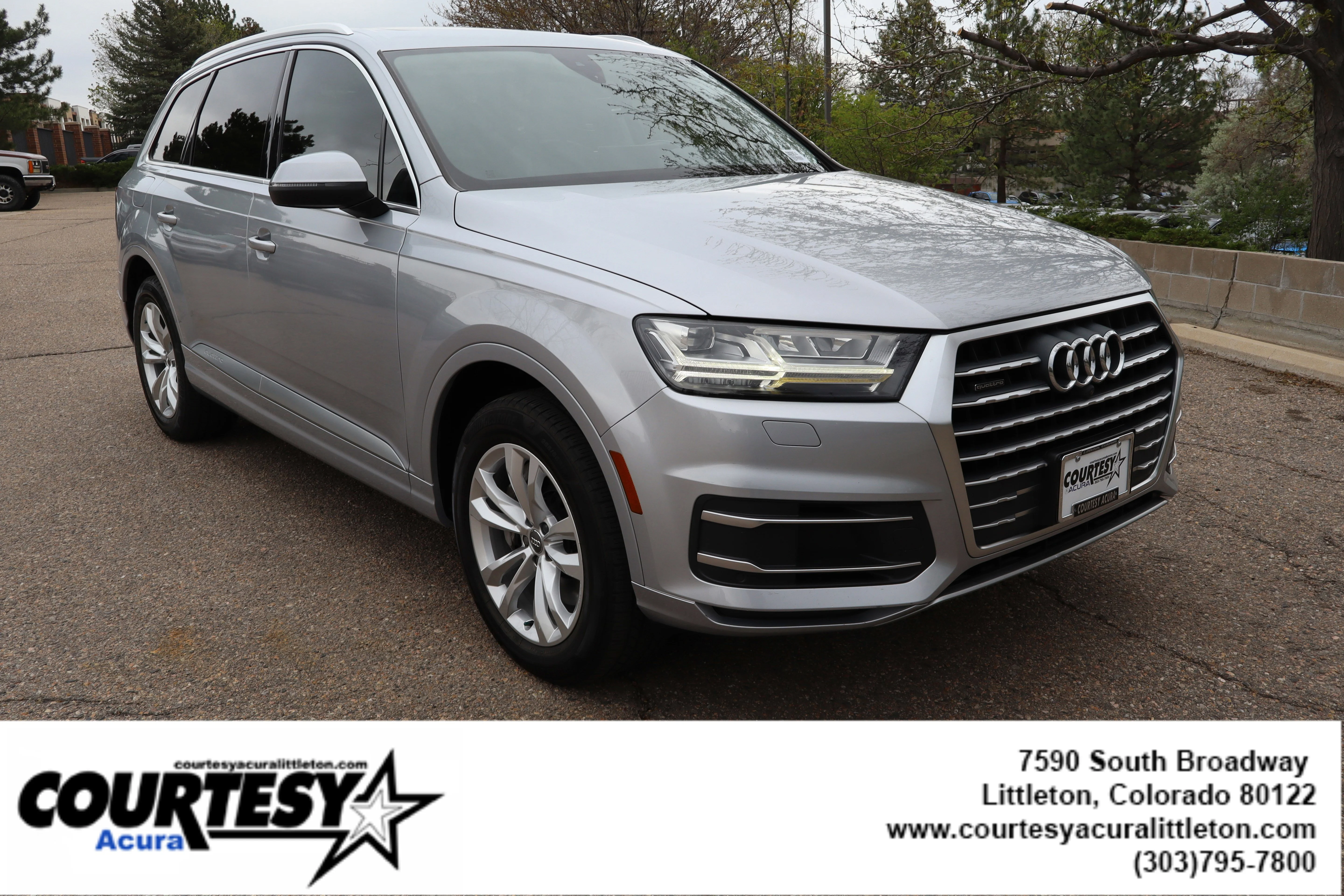 Used 2018 Silver Audi Premium Plus image 8