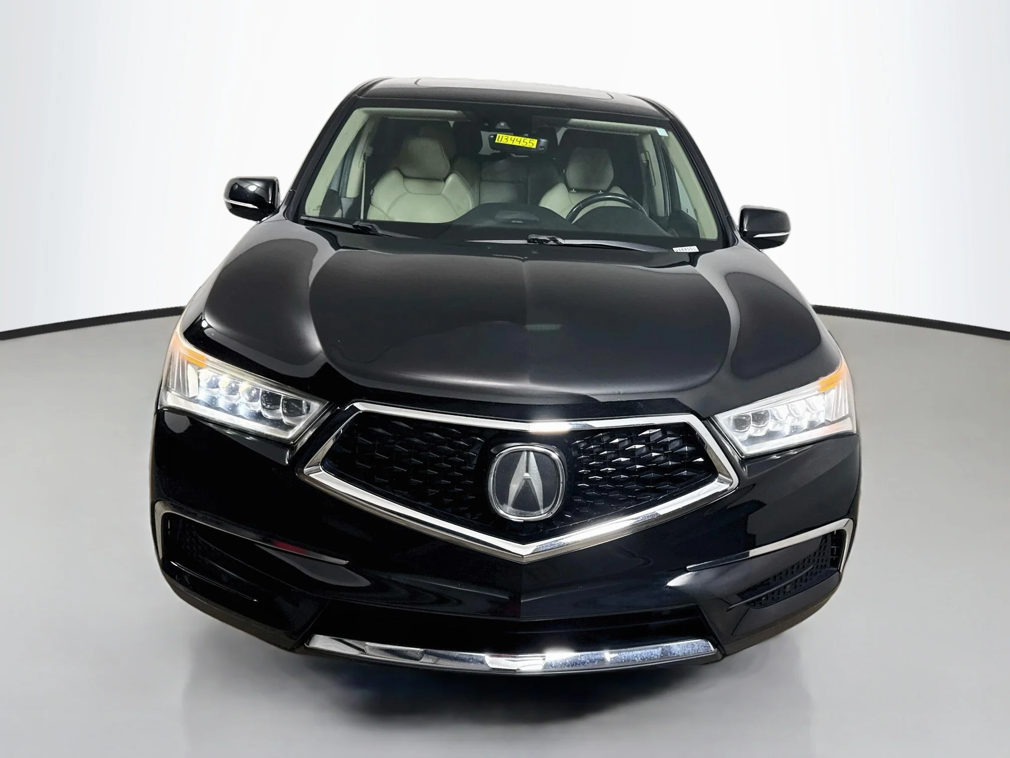 Used 2017 Crystal Black Pearl Acura w/Technology Pkg image 2