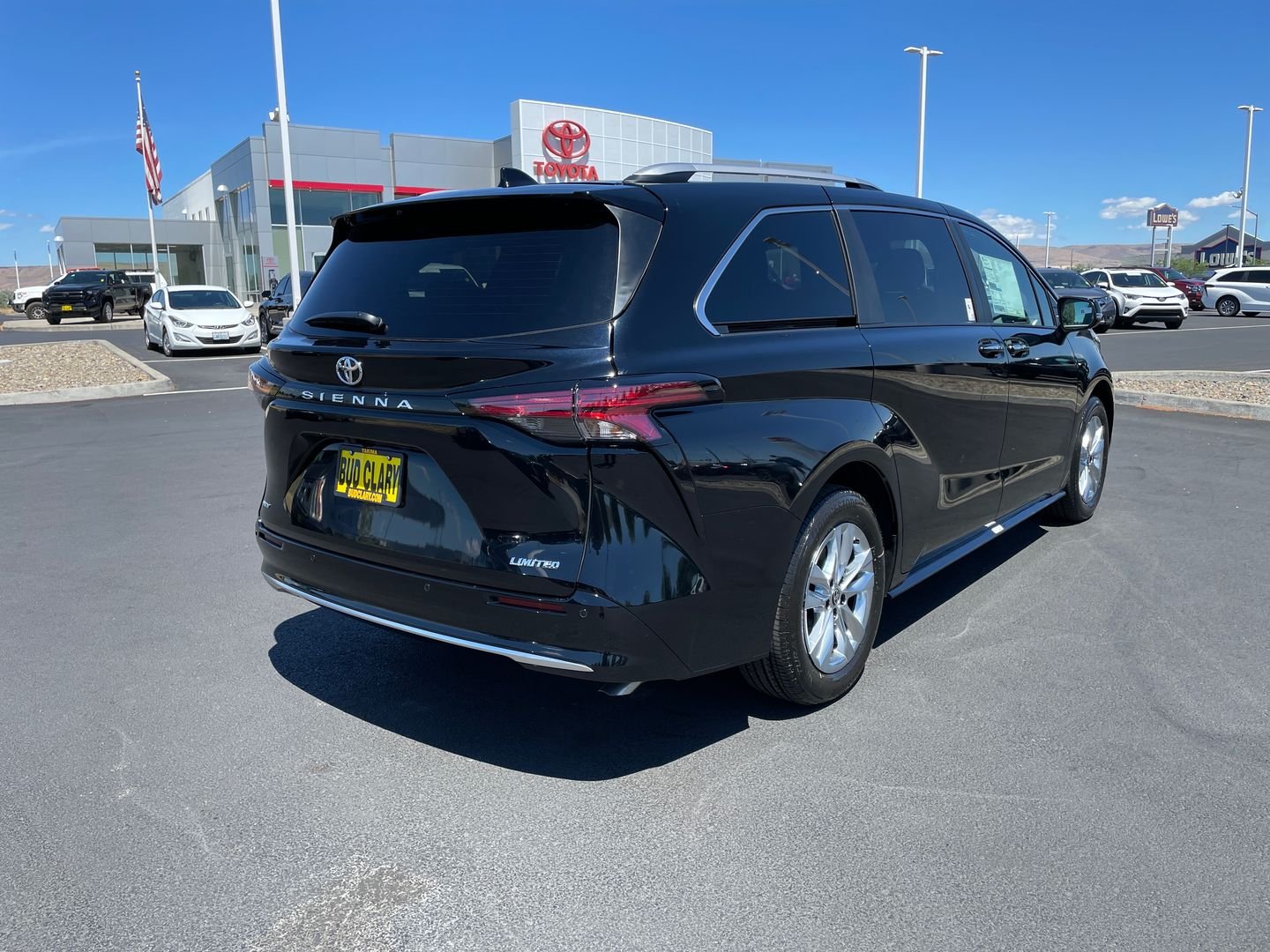 New 2026 Midnight Black Metallic Toyota Limited image 3
