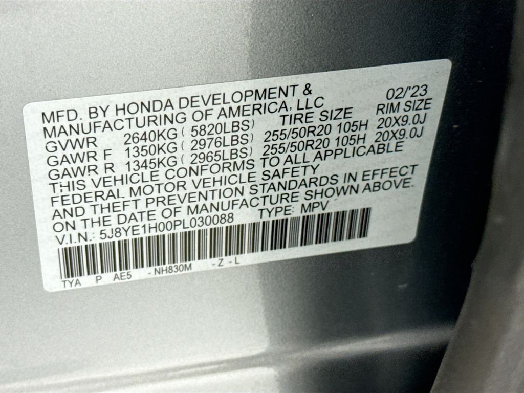 Used 2023 Lunar Silver Metallic Acura A-Spec image 34