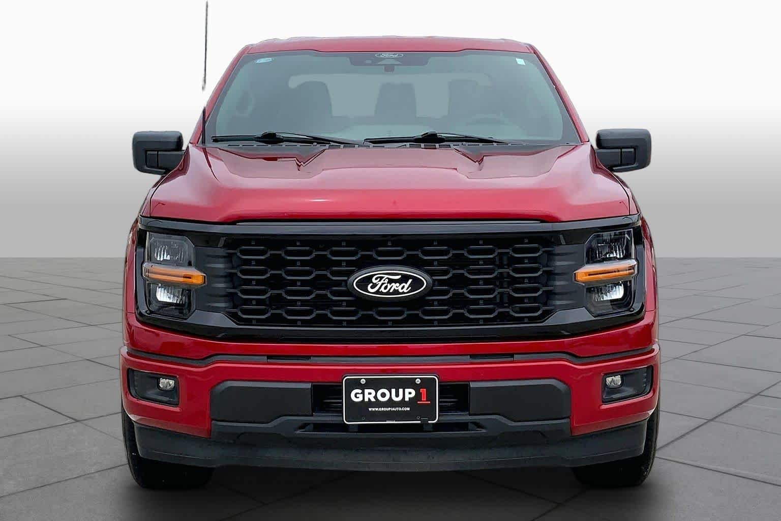 Used 2025 Rapid Red Metallic Tinted Clearcoat Ford STX image 4