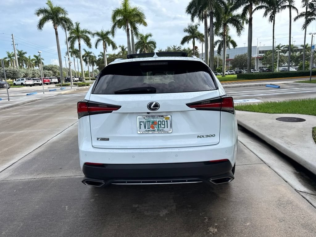 Used 2021 Ultra White Lexus NX 300 F SPORT image 7