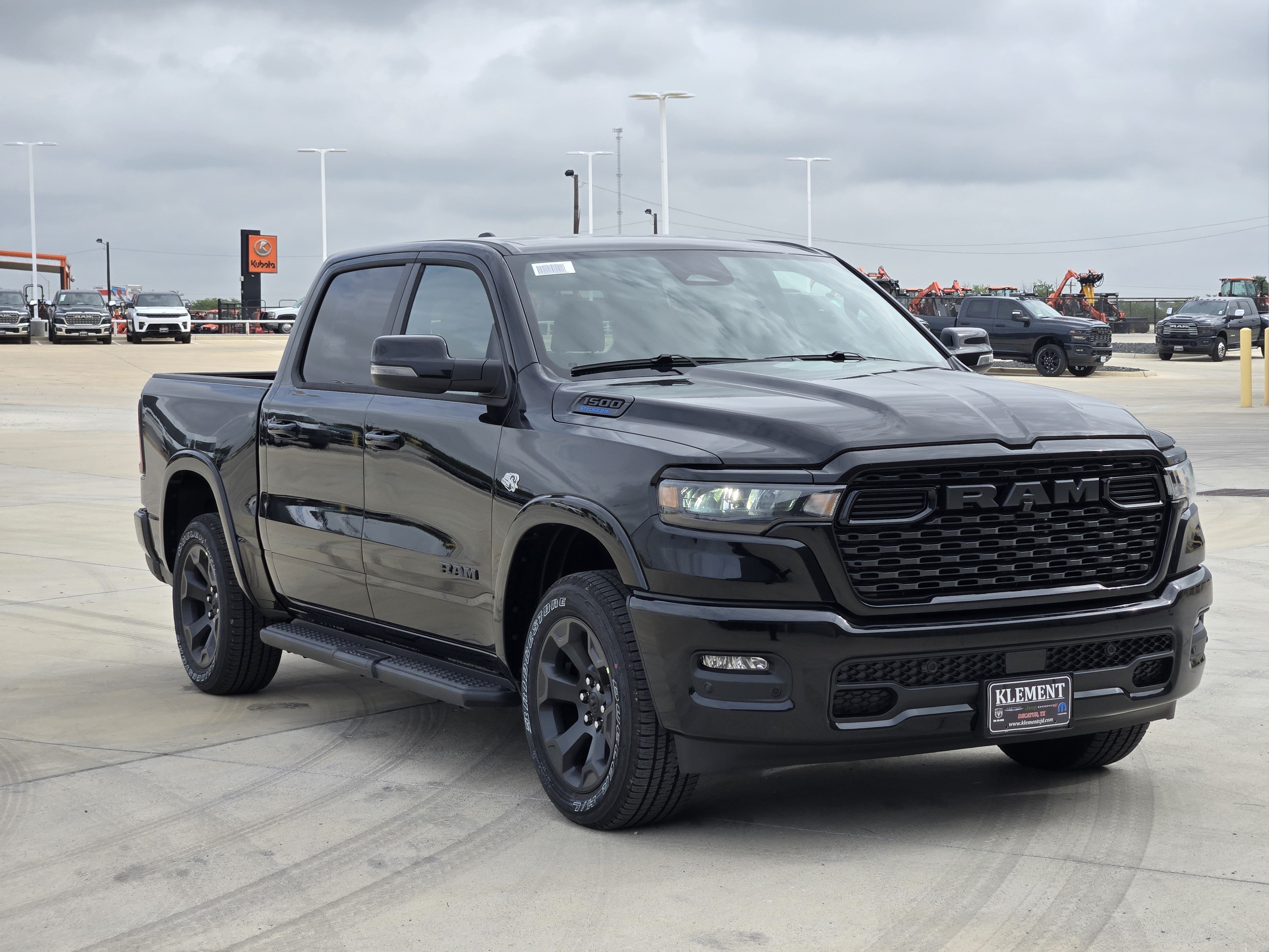 New 2026 Diamond Black Crystal Pearlcoat RAM Lone Star image 3