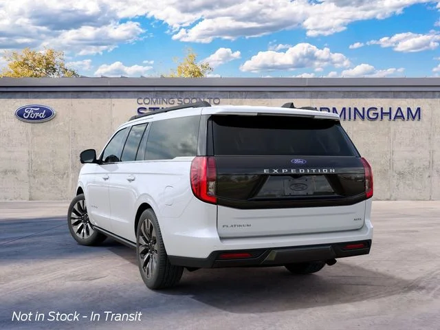 New 2027 Star White Metallic Tri-Coat Ford MAX Platinum image 4