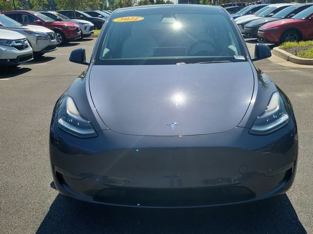 Used 2021 Tesla Model Y Performance with VIN 5YJYGDEF1MF081455 for sale in Newnan, GA