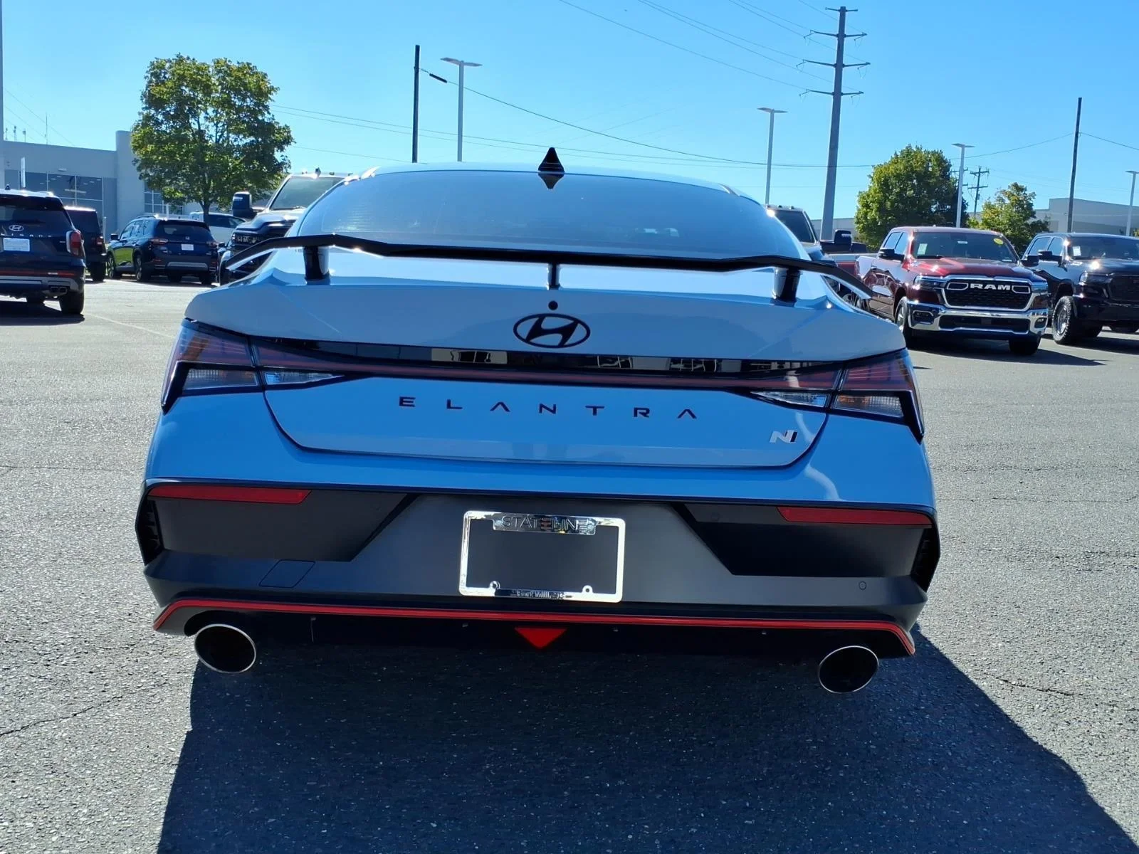 Used 2025 Performance Blue Hyundai BASE image 19