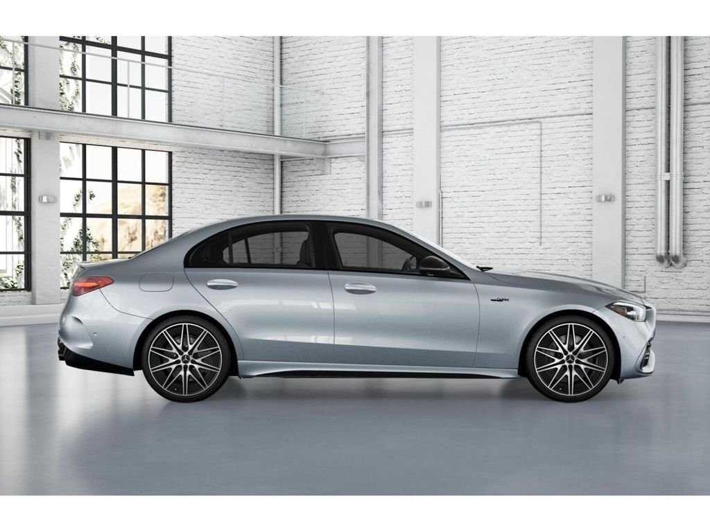 New 2026 Cirrus Silver Metallic Mercedes-Benz AMG® C 43 4MATIC® Sedan image 2