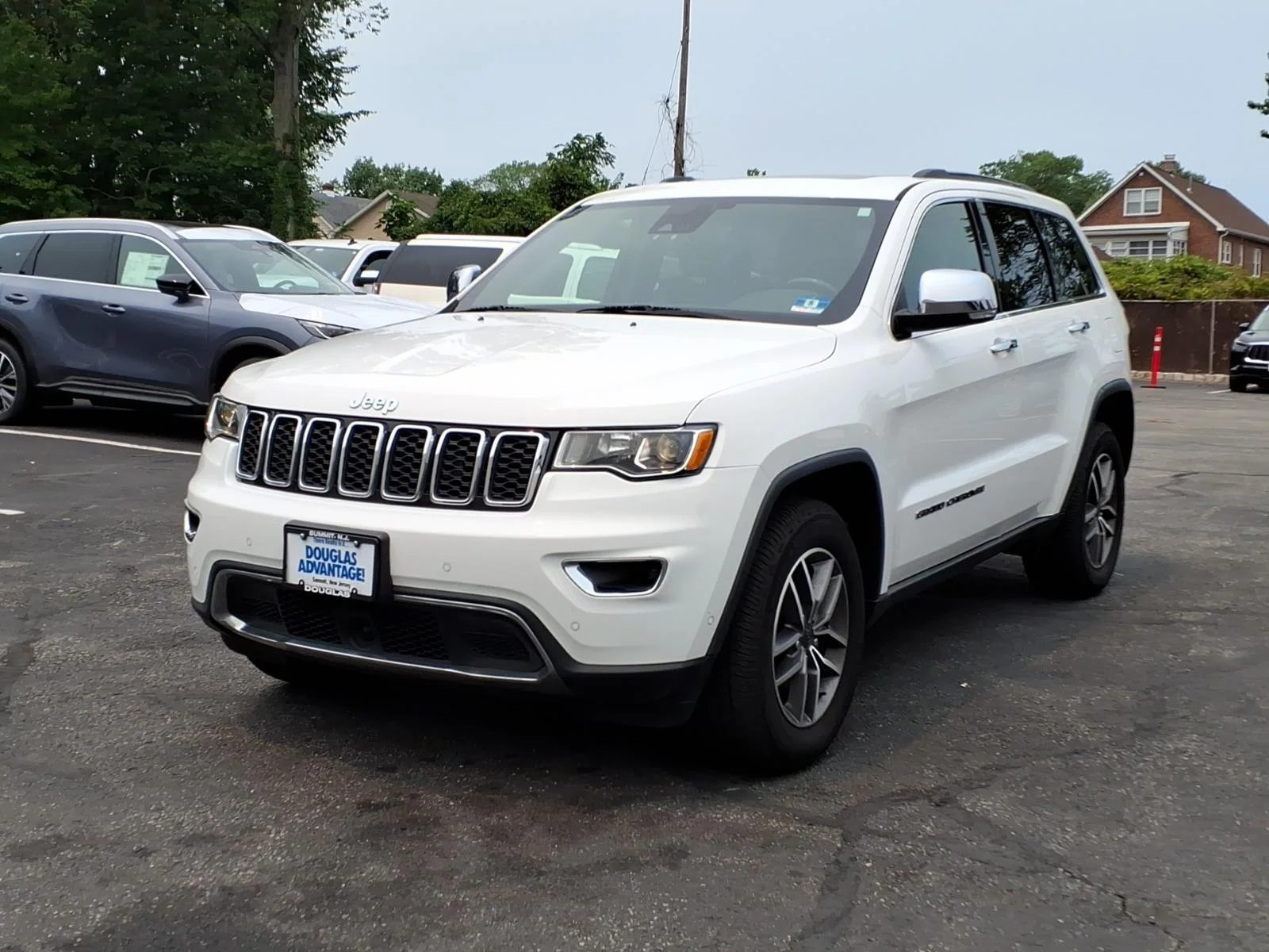 Used 2020 White Jeep Limited image 1