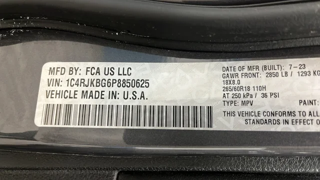 Used 2023 Gray Metallic Jeep Limited image 29