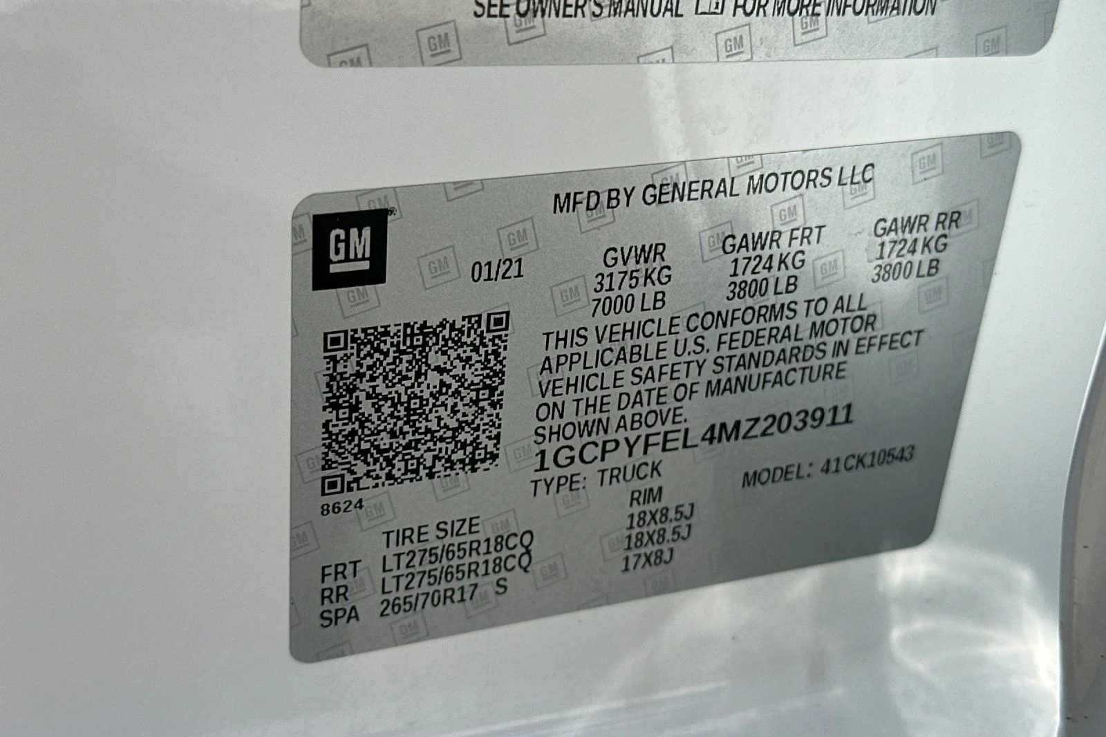 Certified Used 2021 Summit White Chevrolet LT Trail Boss image 29