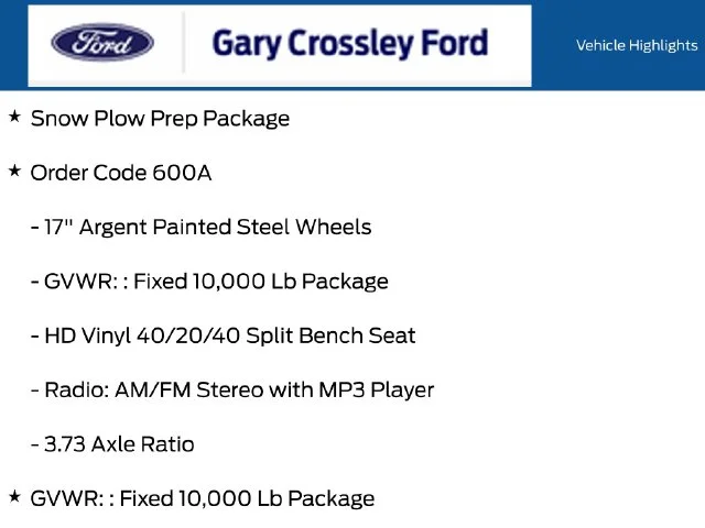 New 2027 White Ford XL image 1