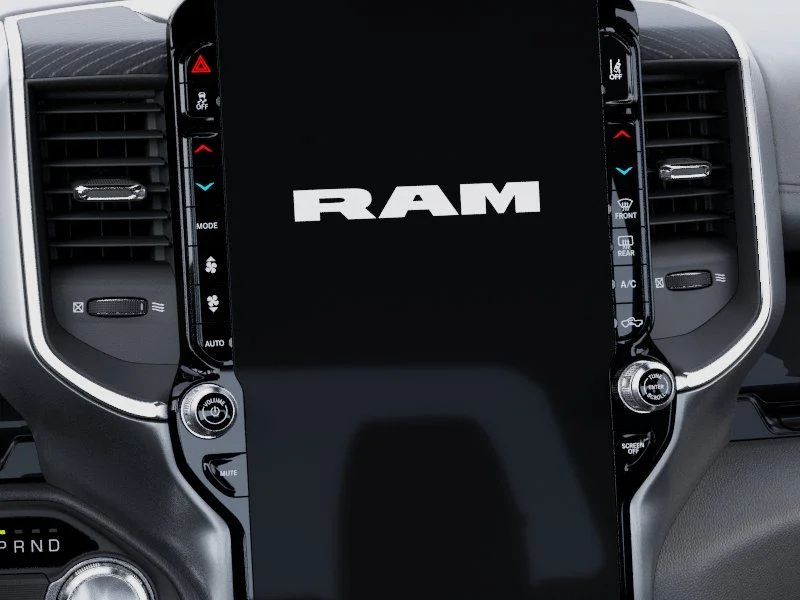 New 2026 Bright White Clear-Coat Exterior Paint RAM Laramie image 18
