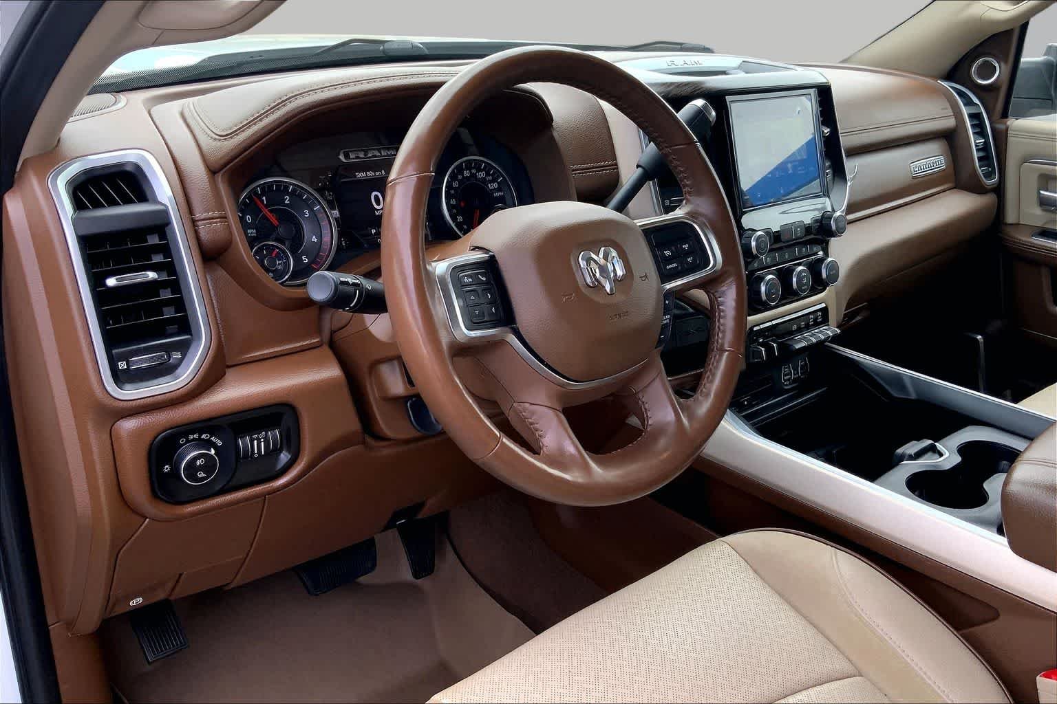 Used 2019 Bright White Clearcoat Ram Laramie image 18