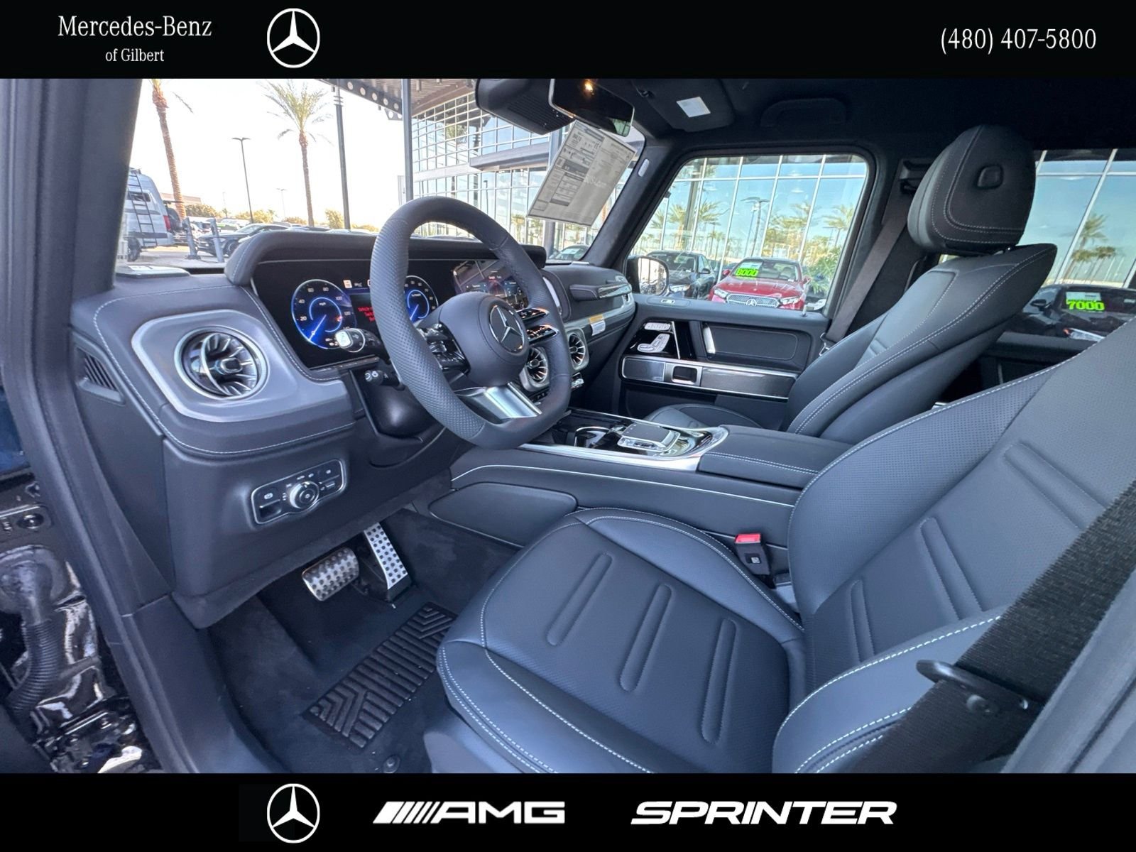 New 2027 Obsidian Black Metallic Mercedes-Benz G 580 image 8