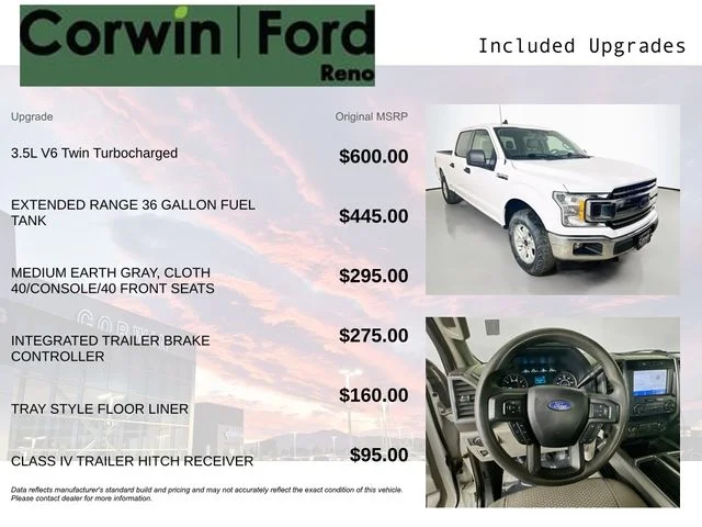 Used 2019 Oxford White Ford XLT image 3