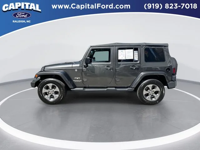 Used 2017 Gray Jeep Unlimited Sahara image 5