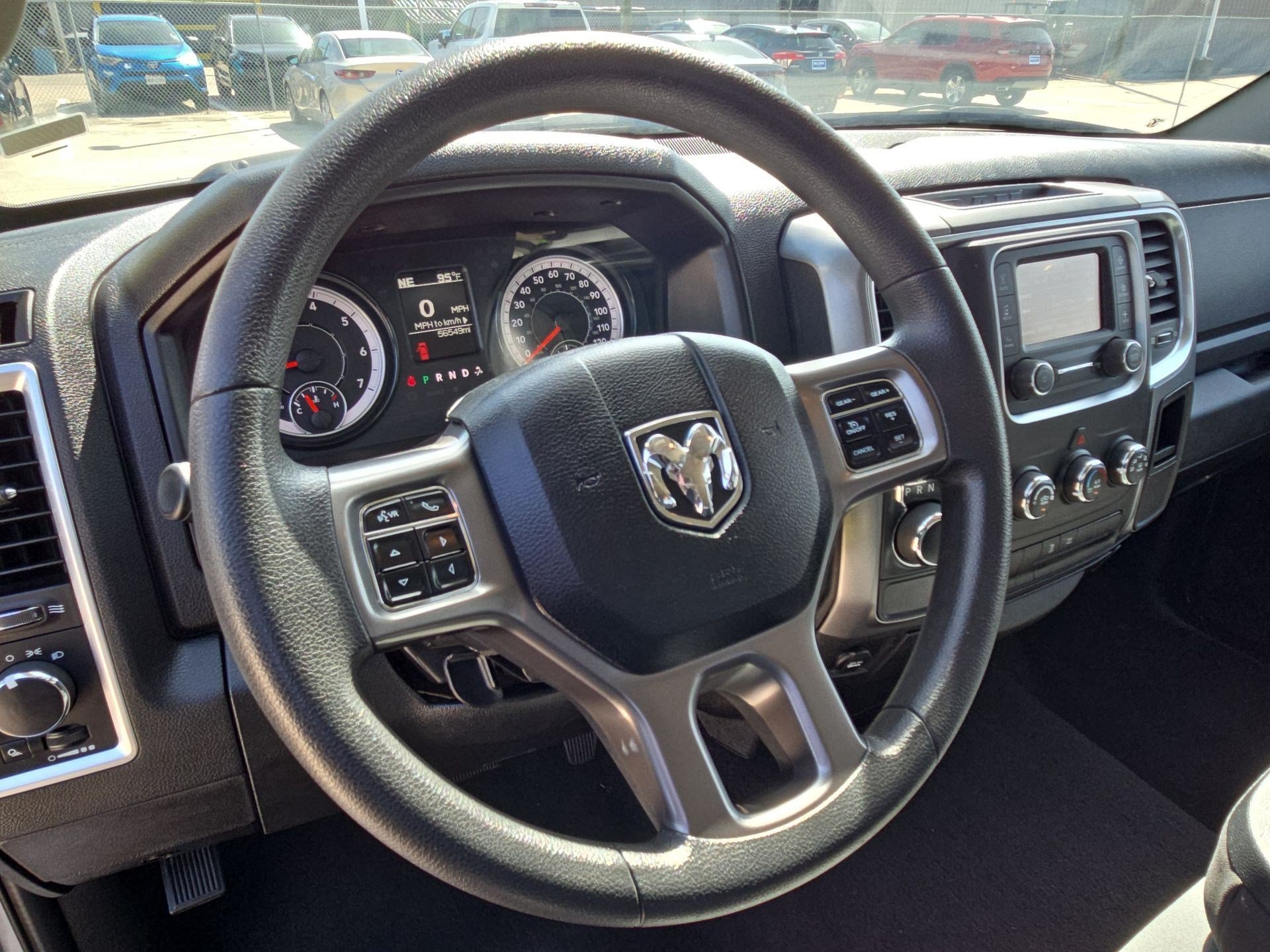 Used 2024 Billet Silver Metallic Clearcoat Ram SLT image 16