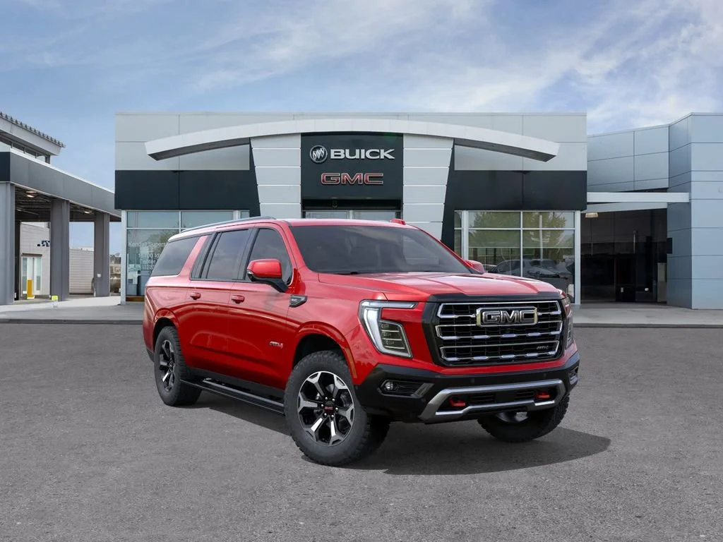 New 2026 Volcanic Red Tintcoat GMC AT4 image 1