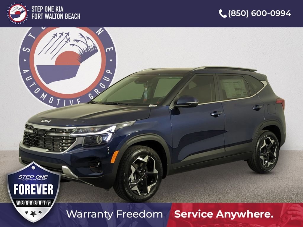 New 2026 Dark Ocean Blue Kia EX image 1