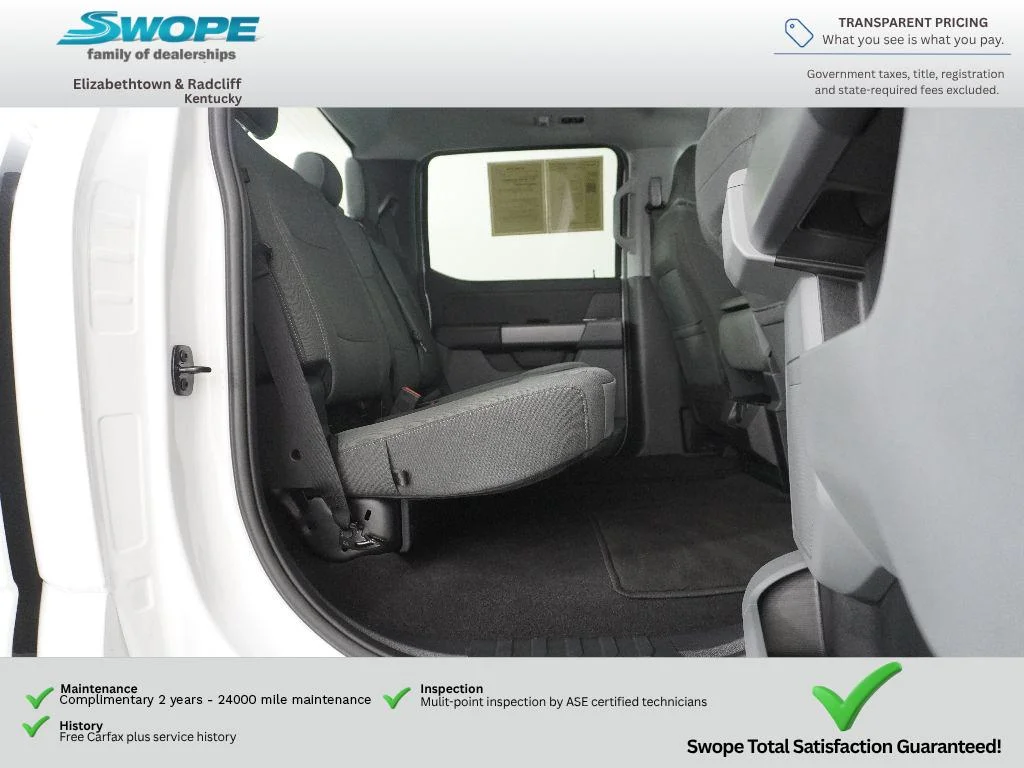 Used 2025 Oxford White Ford XLT image 9
