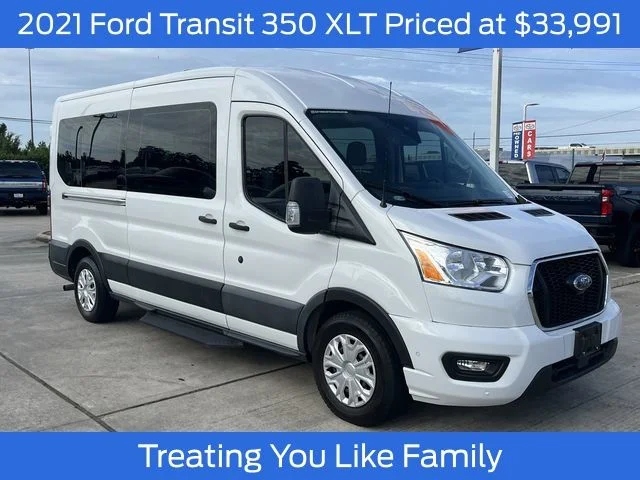 2021 Ford Transit 350 XL Med Roof Sliding Pass. 148's photo