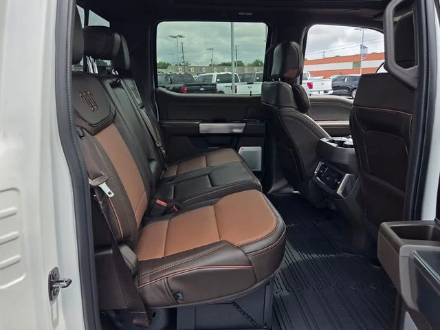 New 2026 Star White Metallic Tri-Coat Ford King Ranch image 15