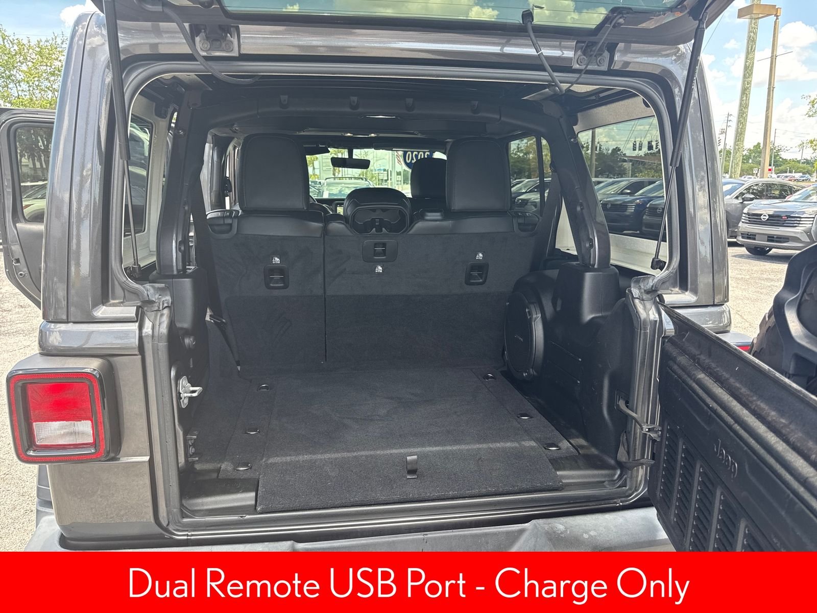 Used 2020 Gray Jeep Unlimited Sport image 28