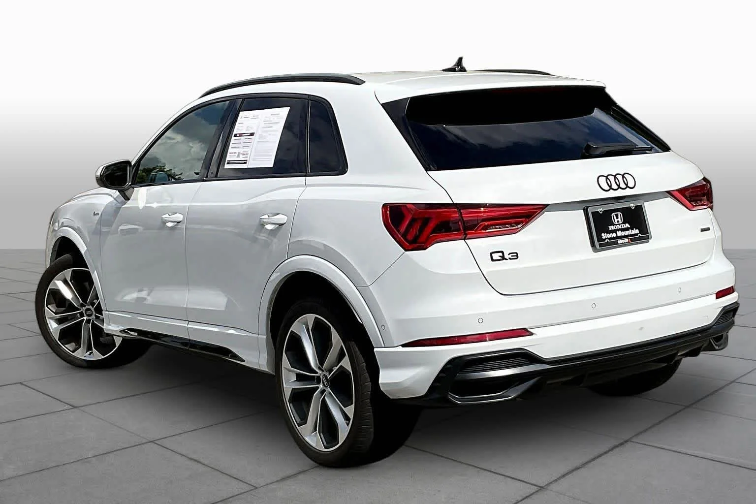 Used 2021 Glacier White Metallic Audi S line Premium Plus image 12